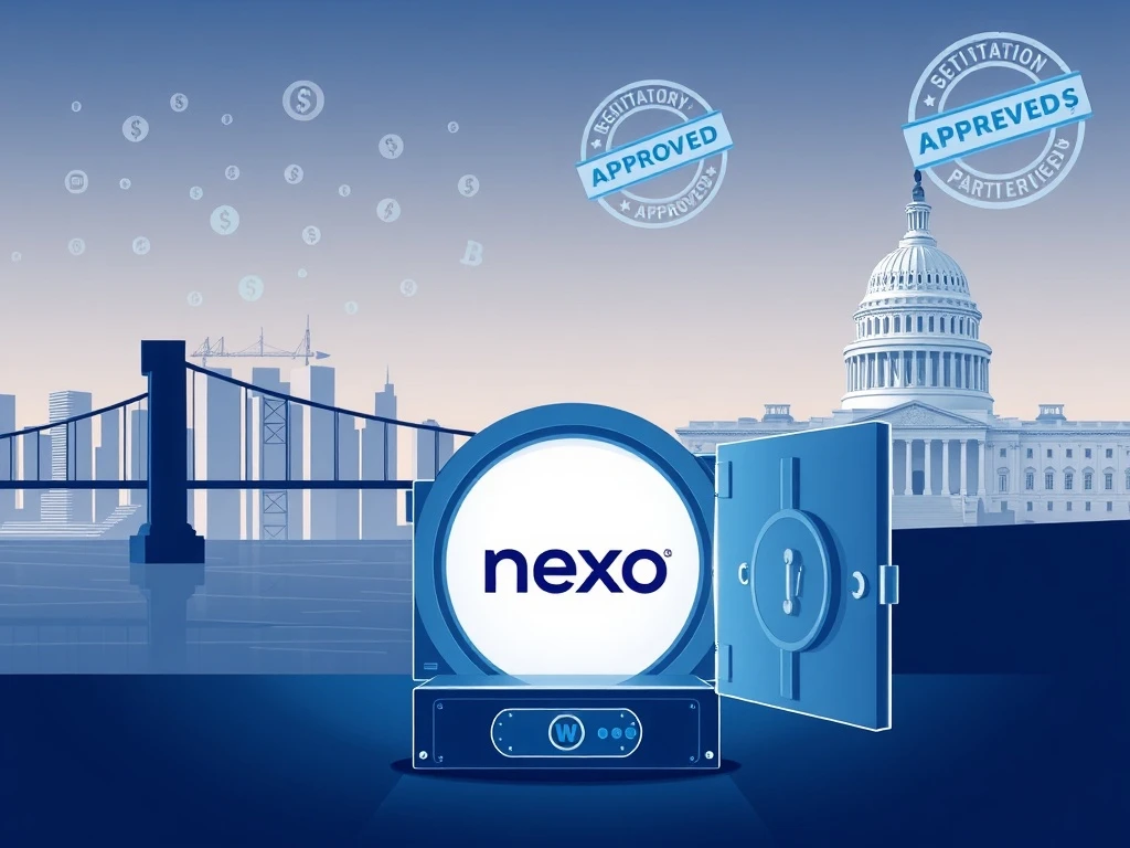 Nexo crypto lending platform reenters the U.S. financial market with regulatory approval