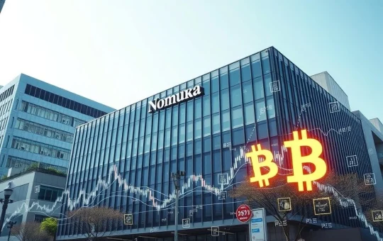 Nomura banking giant adjusts cryptocurrency strategy after market losses while planning regulated expansion
