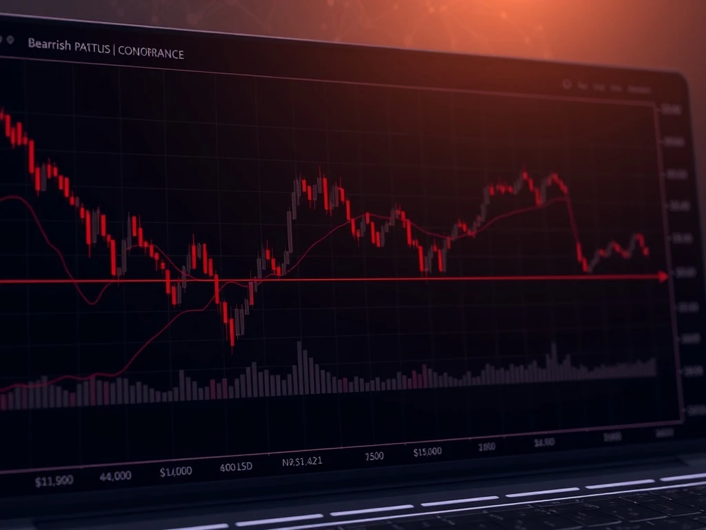 Origin Token OGN price chart showing bearish pennant pattern formation at critical support level