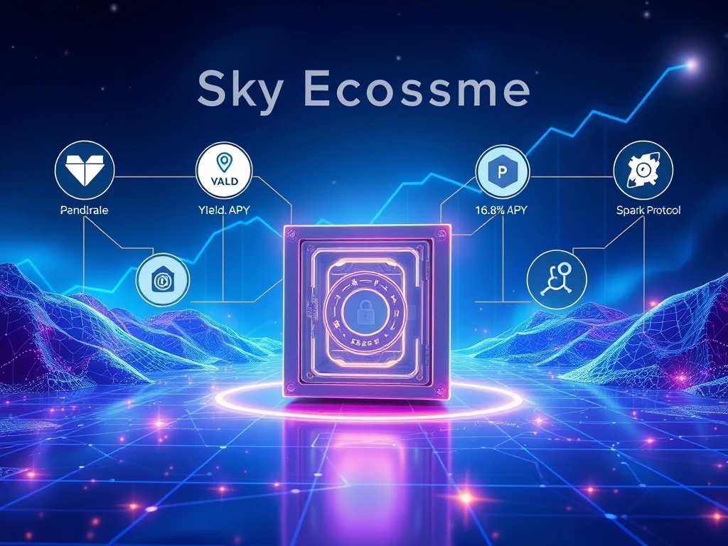 Pendle Finance and Spark Protocol stUSDS vault unlocking DeFi yield trading opportunities.