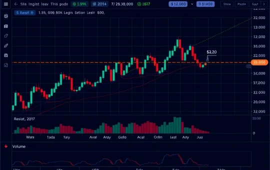 Pi Network price chart showing rejection at key supply zones with technical indicators