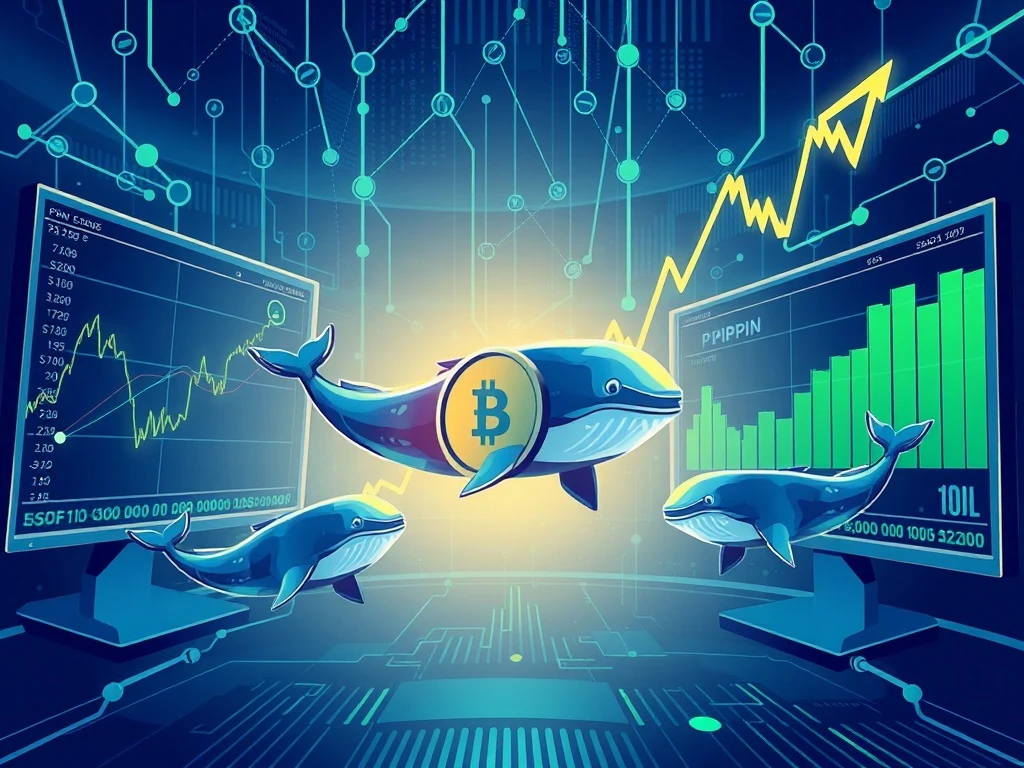 PIPPIN cryptocurrency whale accumulation driving market rally with on-chain data analysis