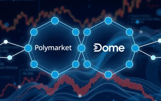 Polymarket acquires Dome startup to expand prediction market API infrastructure in DeFi sector.