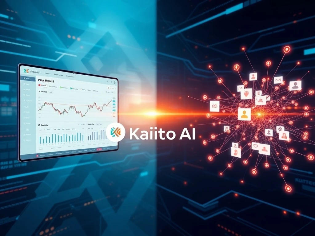 Polymarket and Kaito AI launch attention-based markets for trading on social media focus.