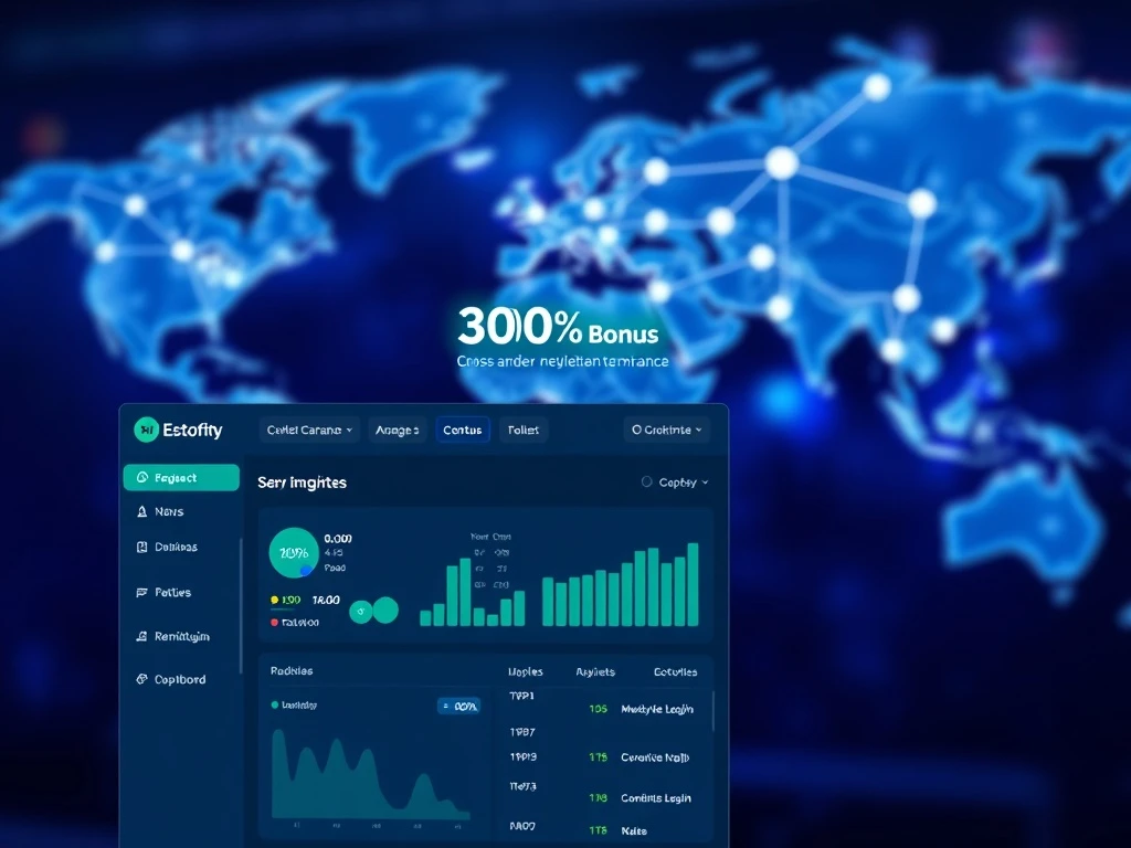 Remittix 300% crypto bonus and live wallet dashboard for global digital remittance.
