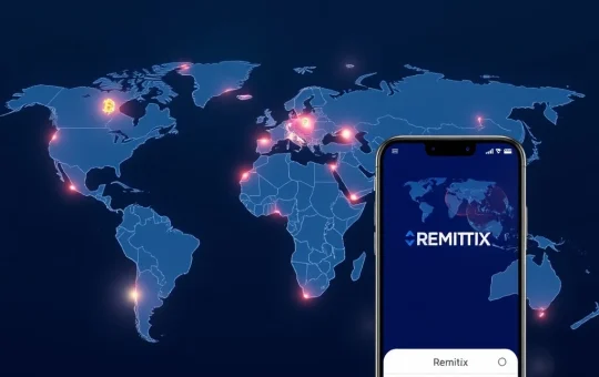 Remittix cryptocurrency facilitates global remittance transfers through blockchain technology