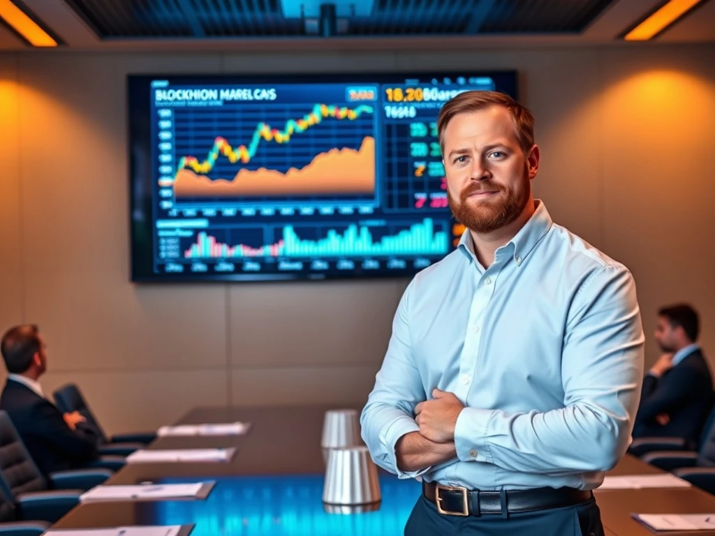 Ripple CEO Brad Garlinghouse discusses cryptocurrency regulation and market impact during a financial conference.