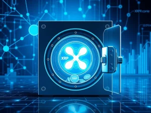 Ripple's XRP escrow lockup mechanism securing cryptocurrency supply management