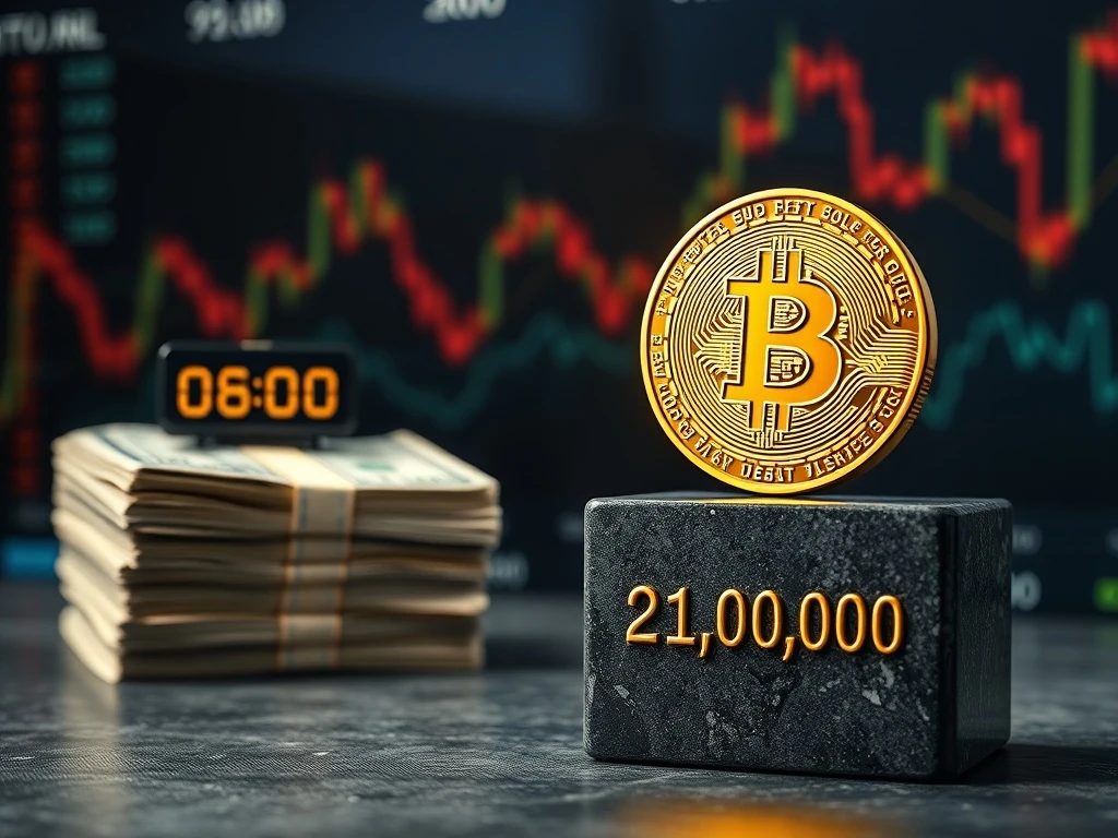 Robert Kiyosaki's Bitcoin investment strategy analysis contrasting US debt with digital scarcity