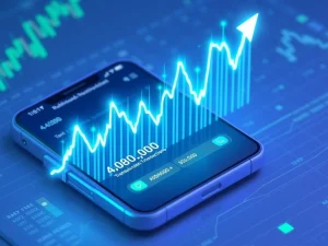 Robinhood Chain layer-2 testnet processes 4 million transactions, highlighting blockchain network growth.