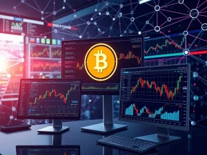 Runbot AI technology analyzing cryptocurrency market data for predictive trading insights