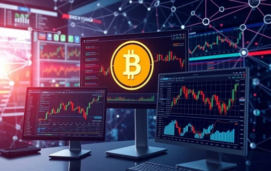 Runbot AI technology analyzing cryptocurrency market data for predictive trading insights