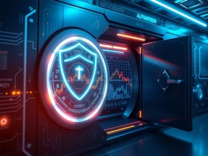 Runbot AI-powered security system protecting cryptocurrency investments from market volatility and cyber threats