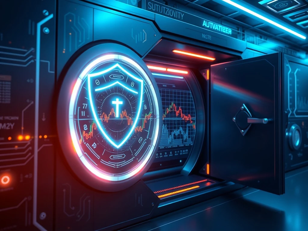 Runbot AI-powered security system protecting cryptocurrency investments from market volatility and cyber threats