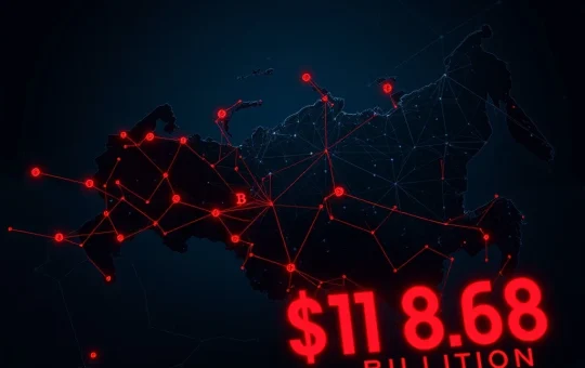 Russia crypto crime networks driving $158 billion in illicit financial flows according to TRM Labs report