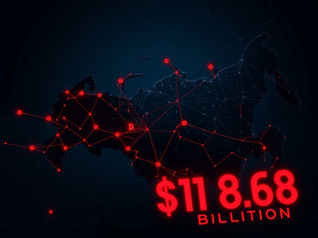 Russia crypto crime networks driving $158 billion in illicit financial flows according to TRM Labs report