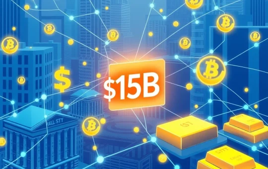 Blockchain technology transforming traditional finance through RWA market growth and tokenized treasuries