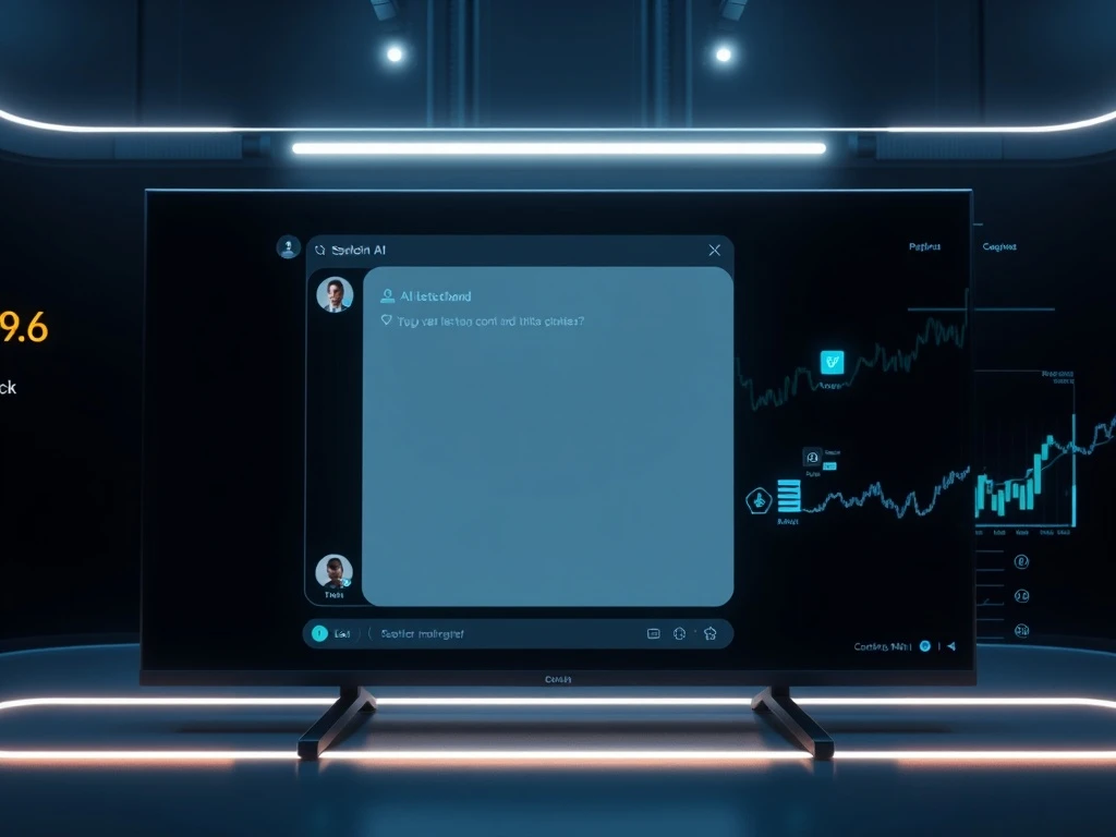 SaharaAI Sorin app interface showing AI-powered conversational trading and market analysis.