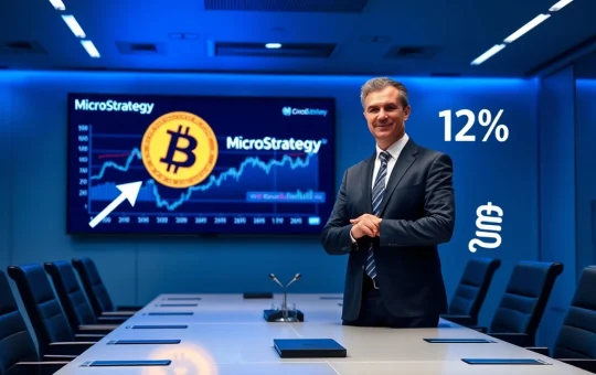 Michael Saylor explains MicroStrategy's Bitcoin dividend strategy requiring minimal growth for sustainability