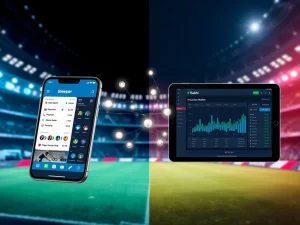 Sleeper app integrates Kalshi prediction market for real-money sports event contracts.