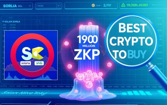 Analysis of the best crypto to buy as SOL and SHIB stall versus ZKP's major token release