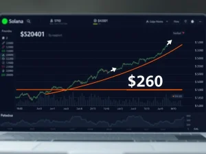 Solana price chart analysis showing potential 150% rally from $100 support level.