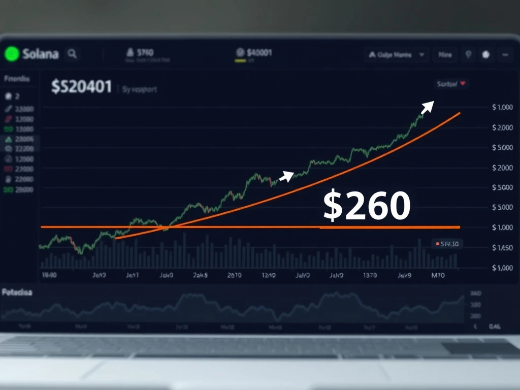 Solana price chart analysis showing potential 150% rally from $100 support level.