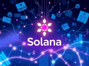 Solana blockchain platform achieving a $1.66 billion milestone in tokenized real-world asset finance.