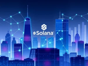 Solana blockchain tokenized real-world assets reaching $1.66 billion milestone with institutional adoption