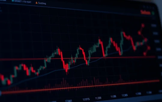 Solana price chart analysis showing critical $74.11 support level and potential market reversal patterns