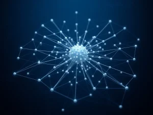 Visualization of Solana validator node network decline impacting blockchain decentralization