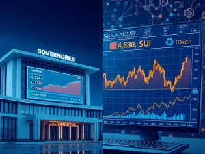 South Korea AI cryptocurrency regulation impacting Chainlink and Sui prices with DeepSnitch AI analysis