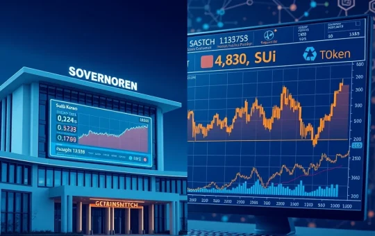 South Korea AI cryptocurrency regulation impacting Chainlink and Sui prices with DeepSnitch AI analysis
