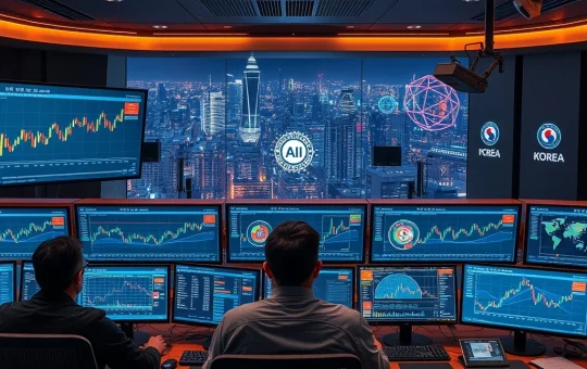 South Korea's AI surveillance system monitoring cryptocurrency trading in real-time for market manipulation detection