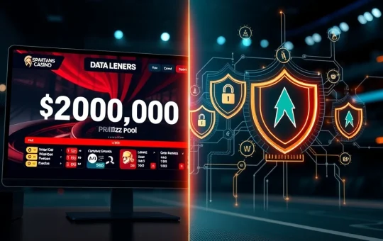 Spartans Casino $2M leaderboard announcement and data security concerns in online gambling industry
