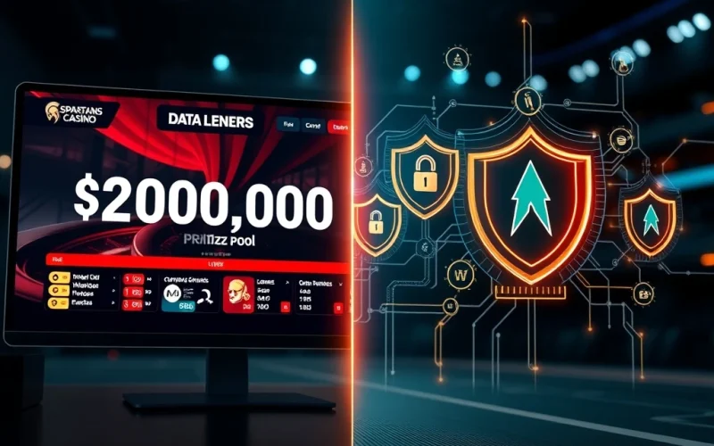 Spartans Casino $2M leaderboard announcement and data security concerns in online gambling industry