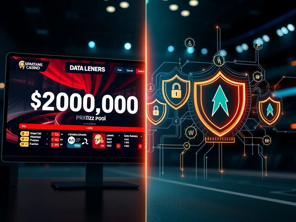 Spartans Casino $2M leaderboard announcement and data security concerns in online gambling industry