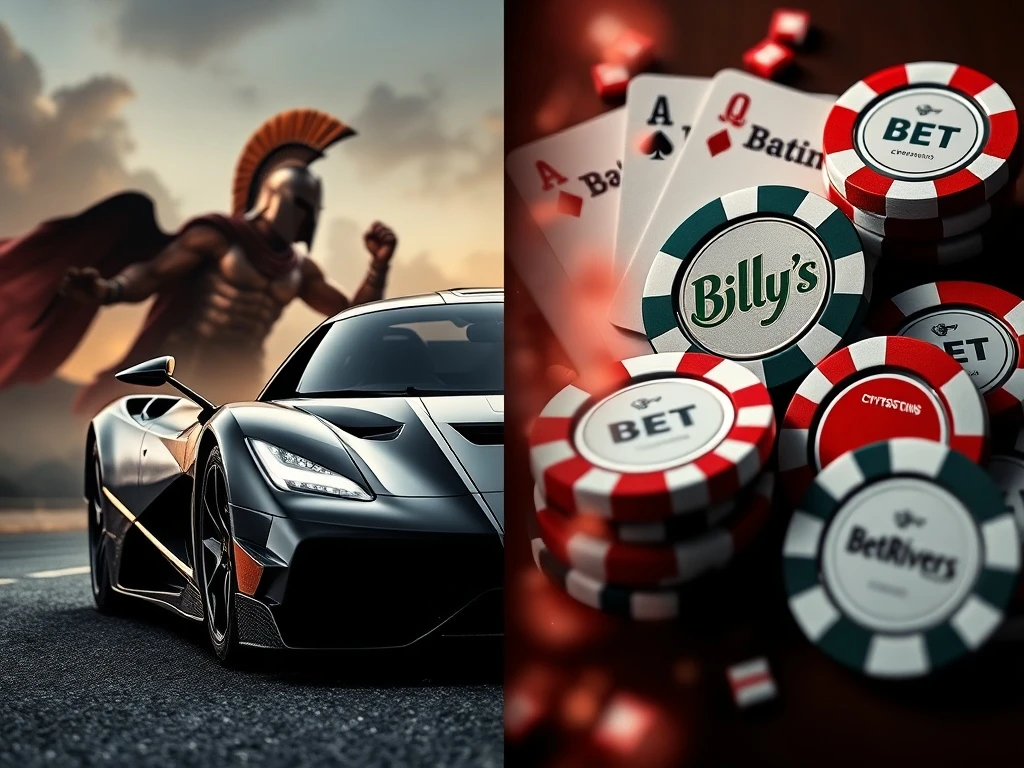 Spartans' Jesko giveaway transforms online poker rewards while Bally Bet and BetRivers maintain conventional approaches