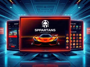 Spartans Originals crypto casino platform outperforming competitors with original games and a luxury car giveaway.