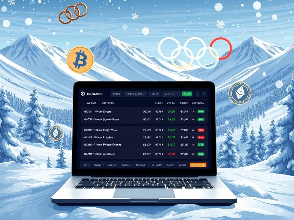 Spartans leads Winter Olympics crypto betting with high CashRake compared to NY Spins and Betfair.