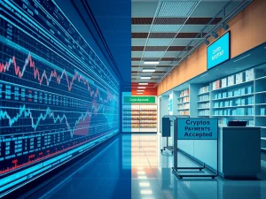 Analysis of the gap between high-volume stablecoin transactions and minimal retail payment usage.