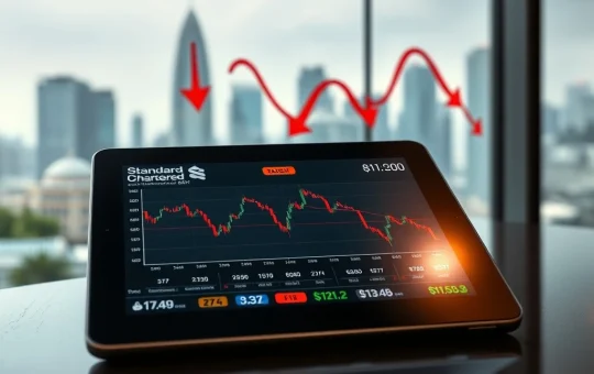 Standard Chartered revises Bitcoin price target amid market pressure and ETF outflows analysis