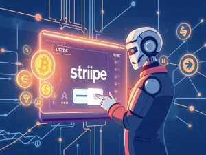 Stripe enables AI agents to make autonomous payments using USDC cryptocurrency on Base network