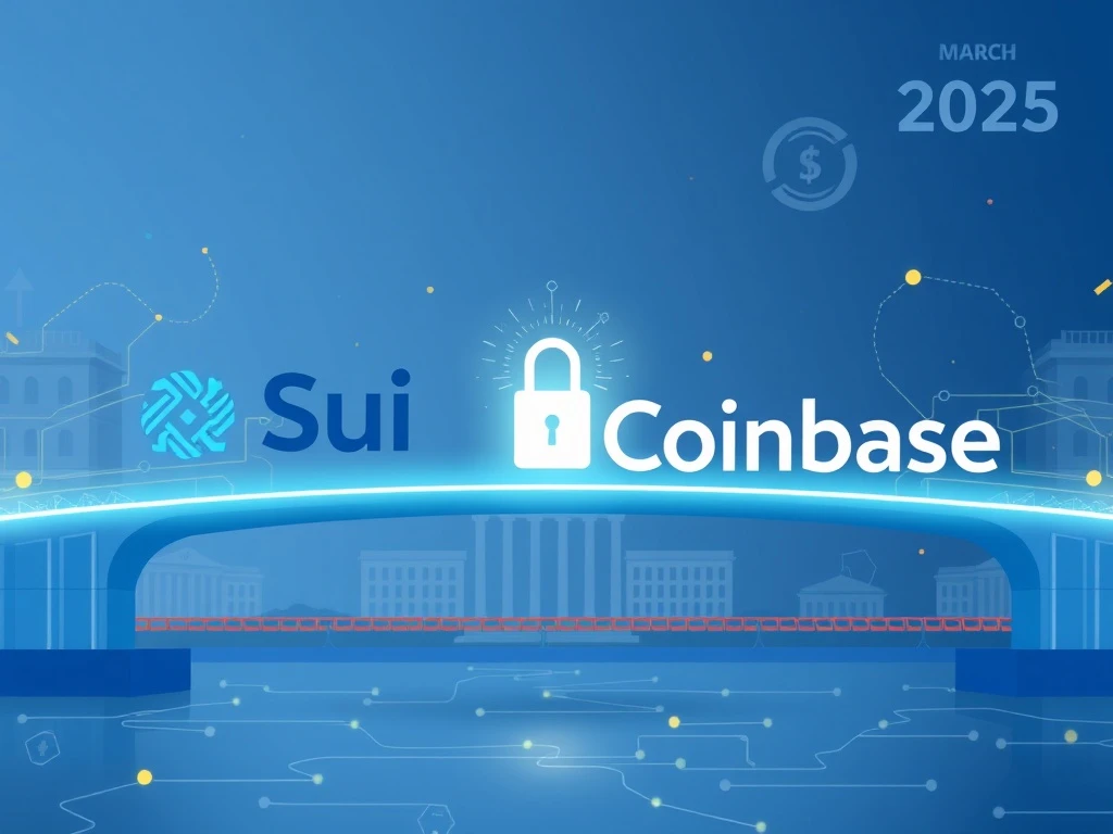Sui and Coinbase partnership enables institutional cryptocurrency access and custody solutions