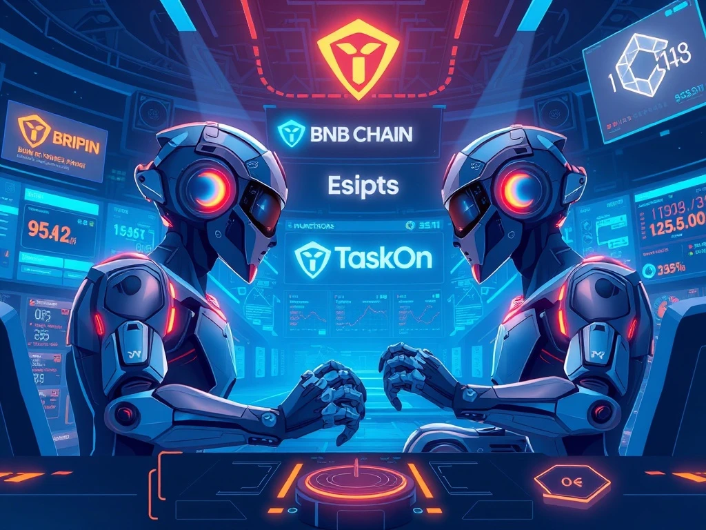 AI agents competing for revenue on BNB Chain through TaskOn and LobKill partnership