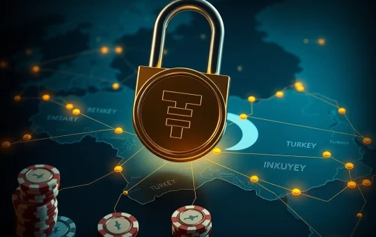 Tether freezes cryptocurrency in Turkey's illegal betting investigation showing blockchain law enforcement collaboration