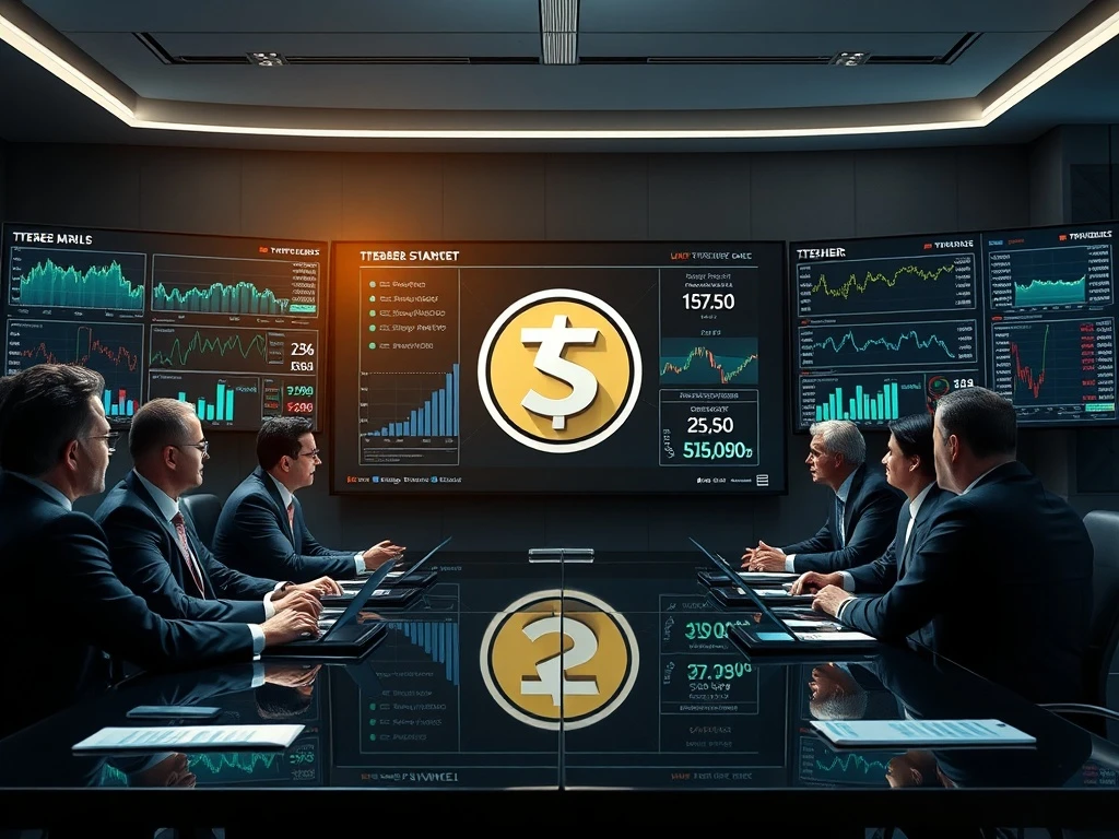 Tether CEO discusses funding plan adjustments amid $500B valuation questions in stablecoin market