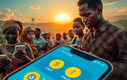 Tether USDT and Tether Gold expansion in Opera MiniPay wallet enables global financial inclusion.