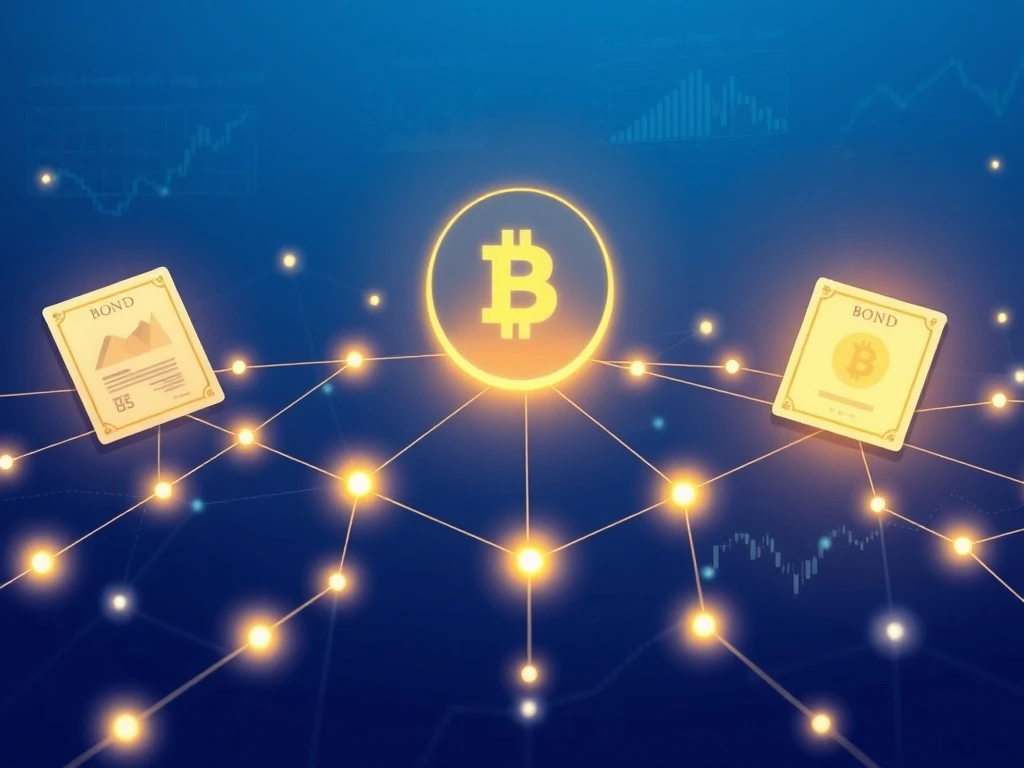 Blockchain technology transforming traditional bonds into tokenized assets for crypto investors.