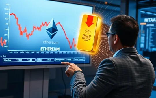 Analyst Tom Lee explains the Ether slump caused by missing leverage and investor shift to gold.
